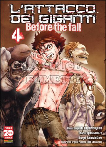 MANGA SHOCK #     6 - L'ATTACCO DEI GIGANTI - BEFORE THE FALL 4